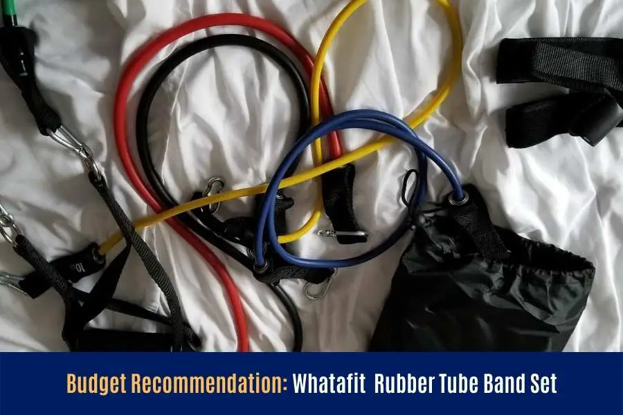 Budget tube bands like the Whatafit are popular and in demand, but they are not a great investment because they break easily.
