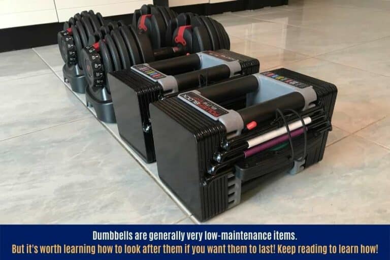 How To Clean & Maintain Dumbbells (Powerblock + Bowflex)