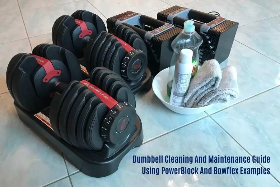 How to clean and maintain dumbbells