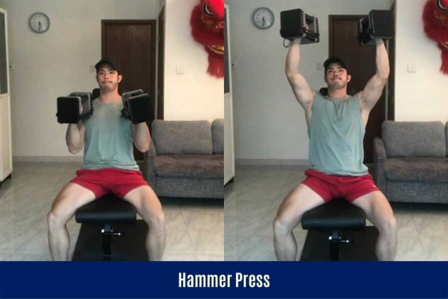 PowerBlock Dumbbell Workout (with fullbody exercise list)