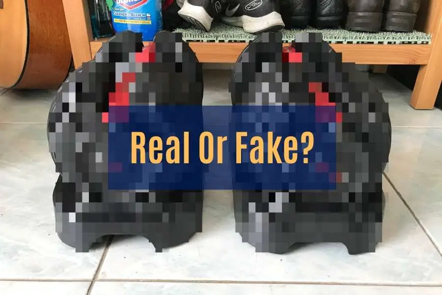 Counterfeit bowflex online dumbbells