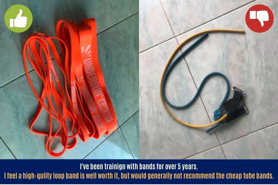 I tested cheap and expensive resistance bands to find out are they worth it and how much they should cost.