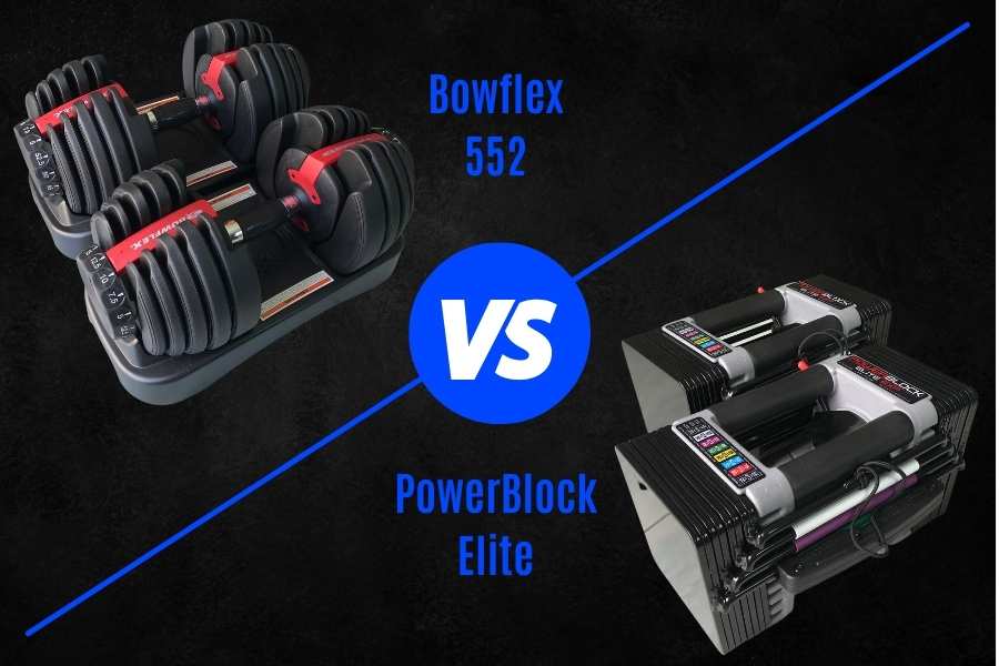 PowerBlock Elite vs Bowflex 552