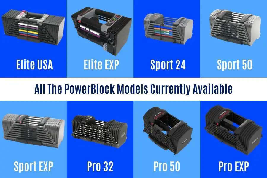 All of the differences between PowerBlocks currently available.