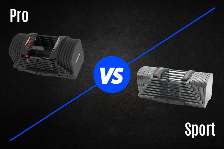 Comparing differences in the PowerBlocks Pro vs Sport.