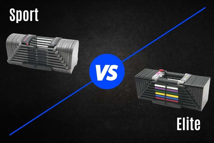 PowerBlocks sport vs elite differences comparison.