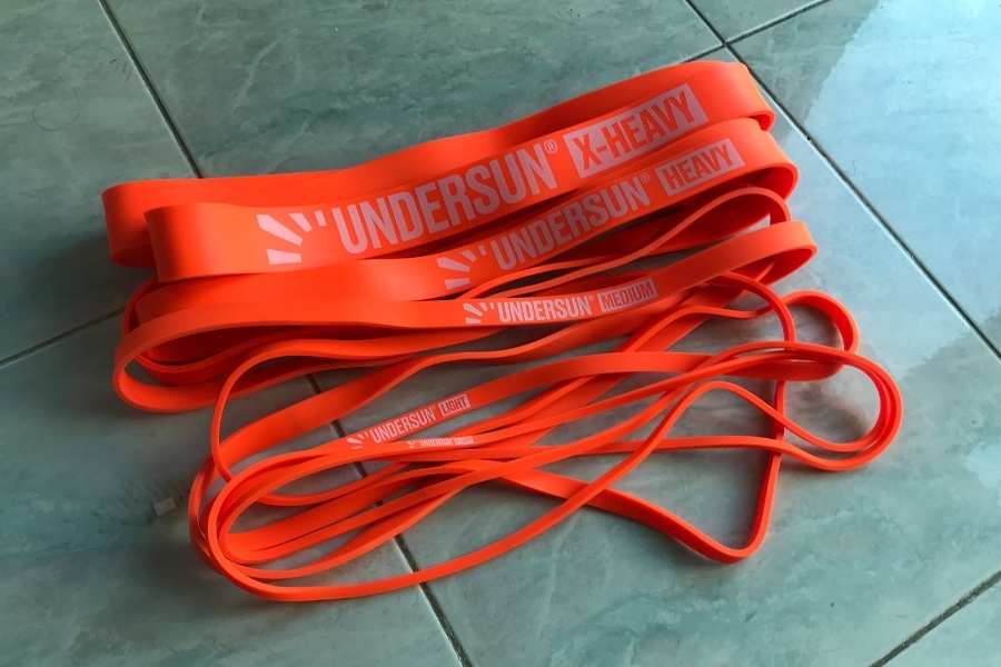 Premium Undersun resistance bands can last for years.