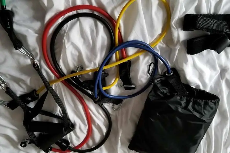 Budget Whatafit resistance bands can last for months.