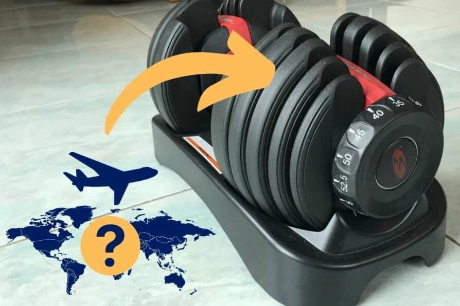 Where are Bowflex dumbbells made and shipped from