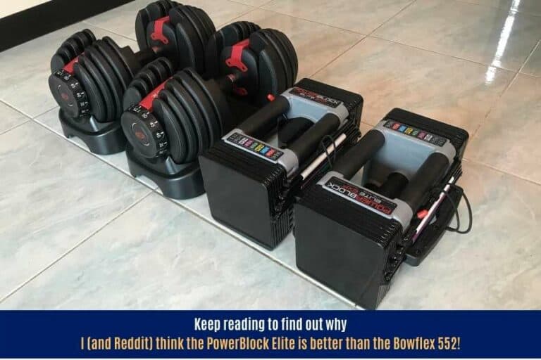PowerBlock Elite Vs Bowflex 552 (testing which is better)
