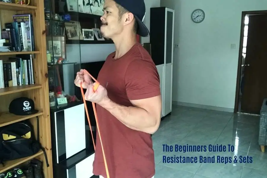 Resistance band reps and sets