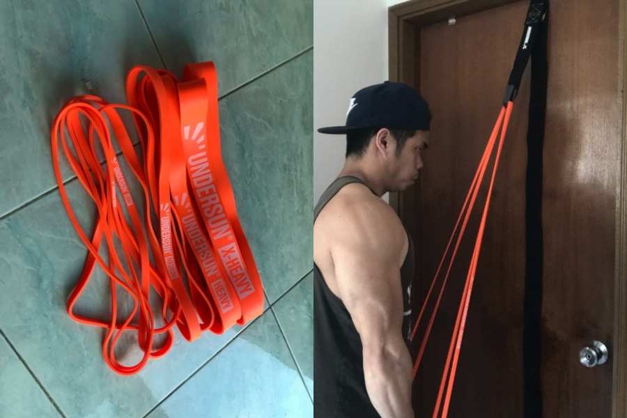 How I use resistance bands to build arm size and increase tone.