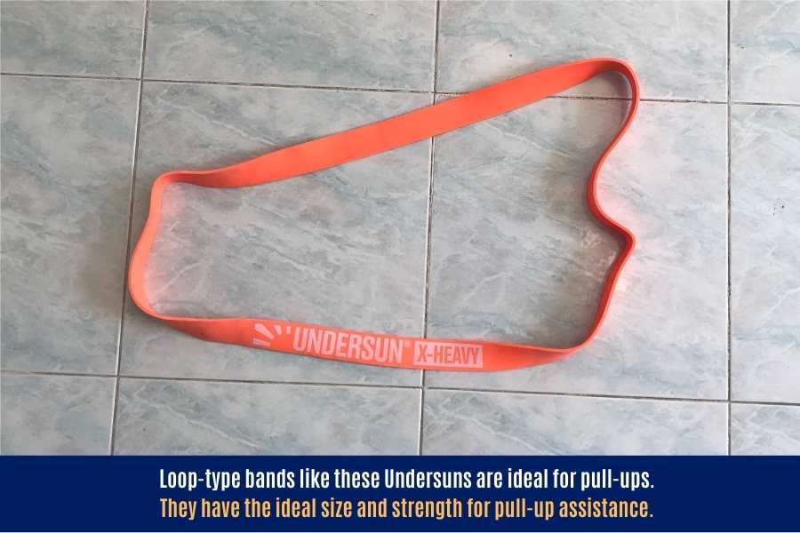 Best type of resistance band for pull-ups.
