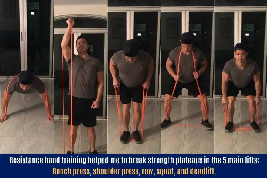 How to perform the resistance band strength workout.