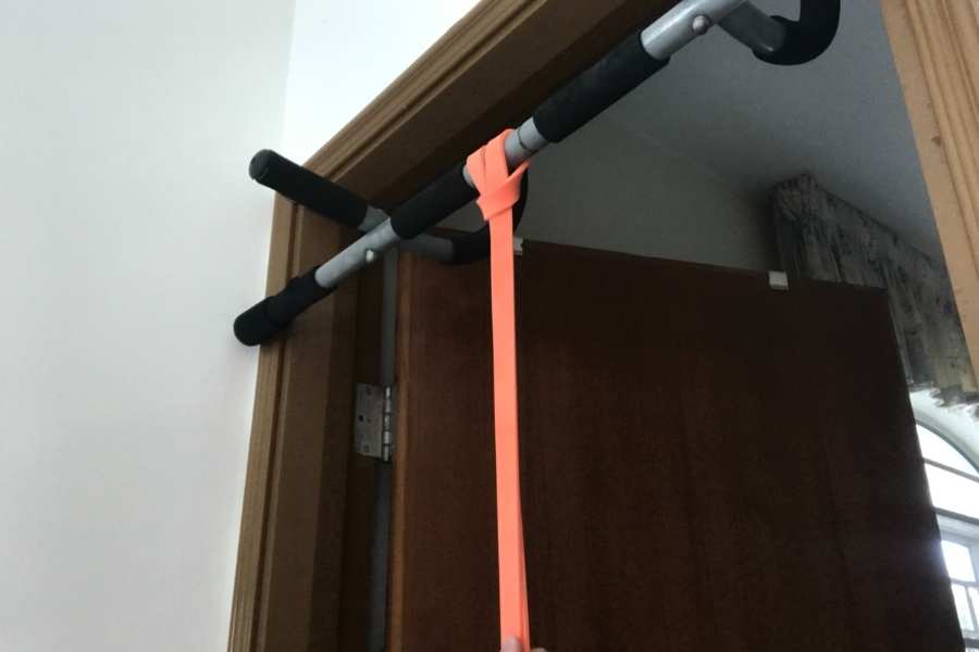 How to setup the banded pull-up step 2.