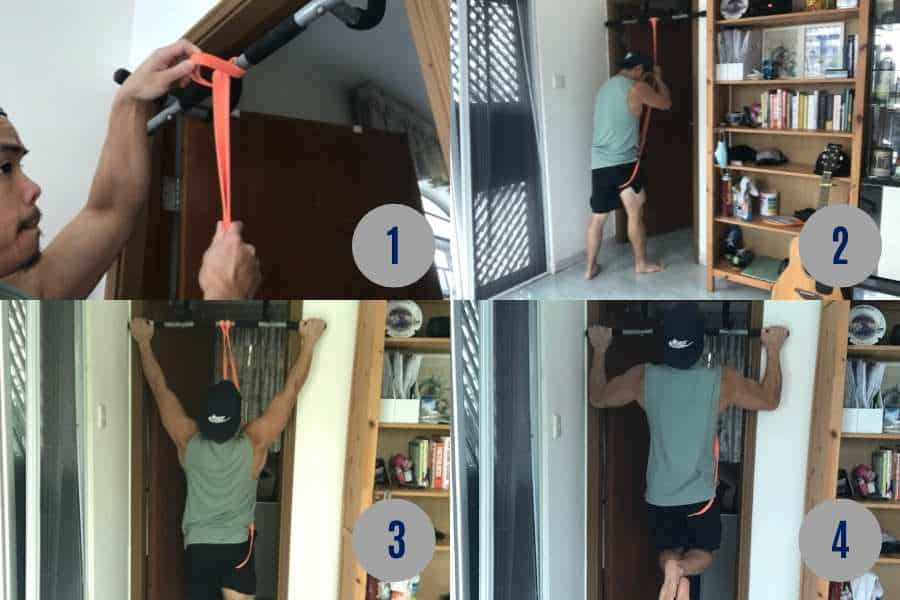 How to use chin-up bands at home