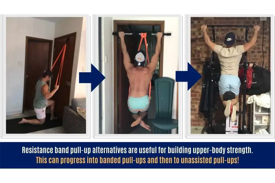 How to perform my favourite pul-up -alternatives using resistance bands as a substitute.