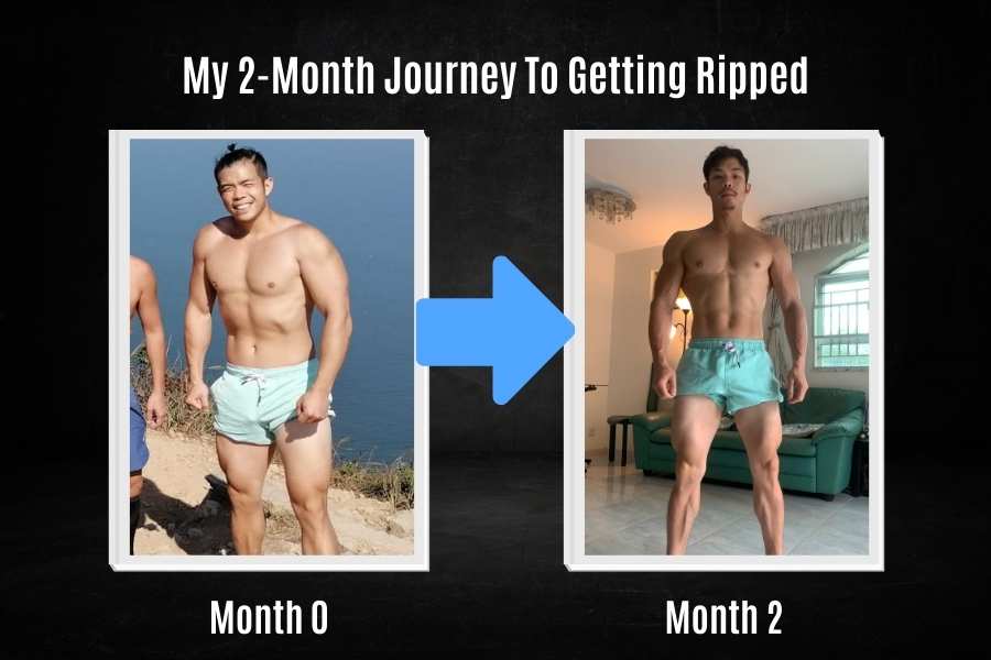 You can get ripped and big in 2 months.