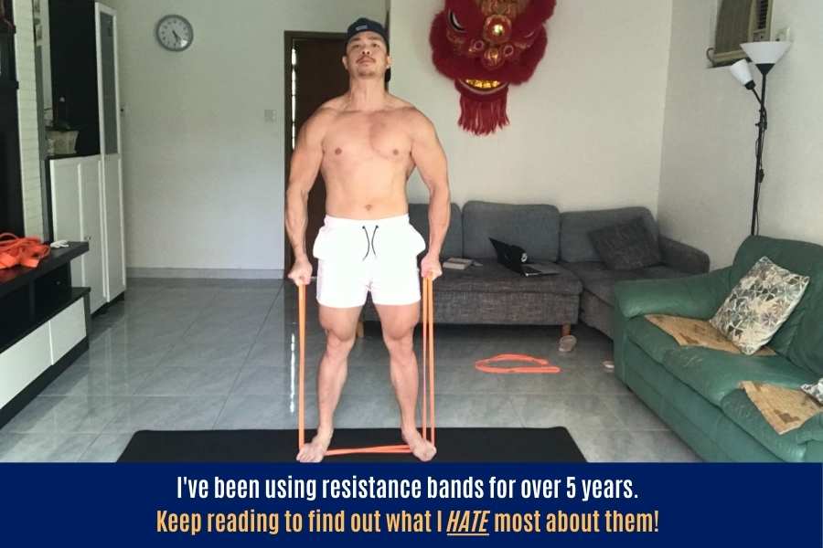 Resistance bands disadvantages, drawbacks, and cons based on my experience.