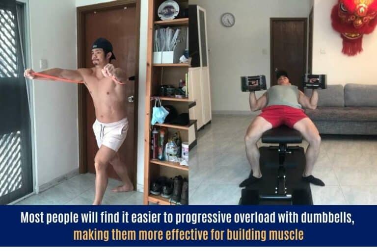 Resistance Bands Vs Dumbbells (which is better?)