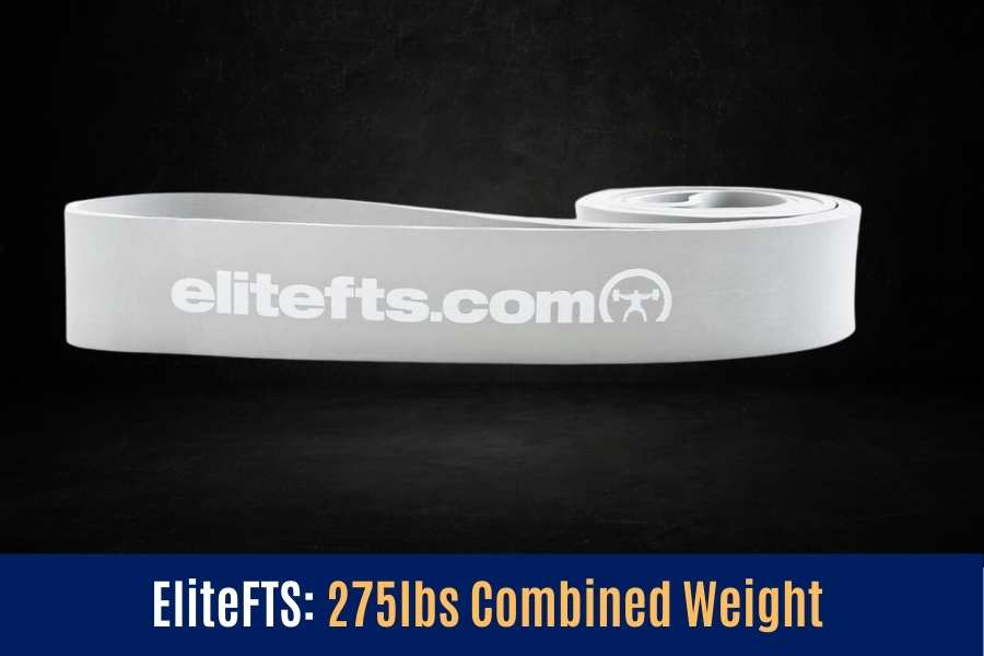 EliteFTS resistance bands are strong and provide a lot of weight.