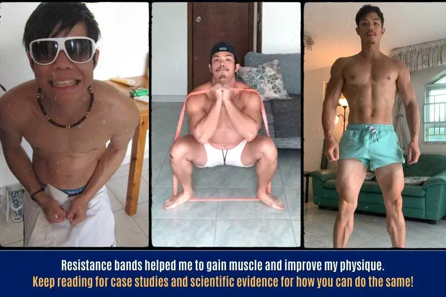 How I built muscle using just resistance bands.