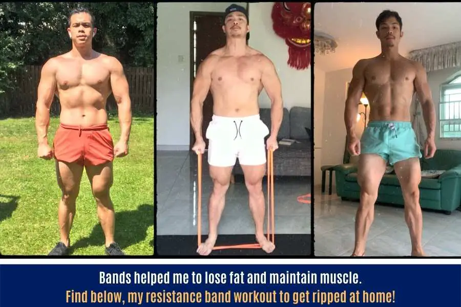 How I lost fat and gained muscle to get ripped at home.
