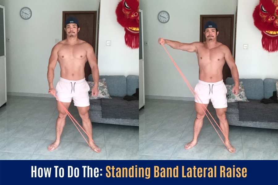 How to do the lateral raise using Undersun resistance bands.