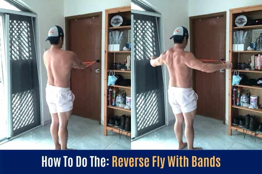 How to do reverse flyes using Undersun resistance bands.