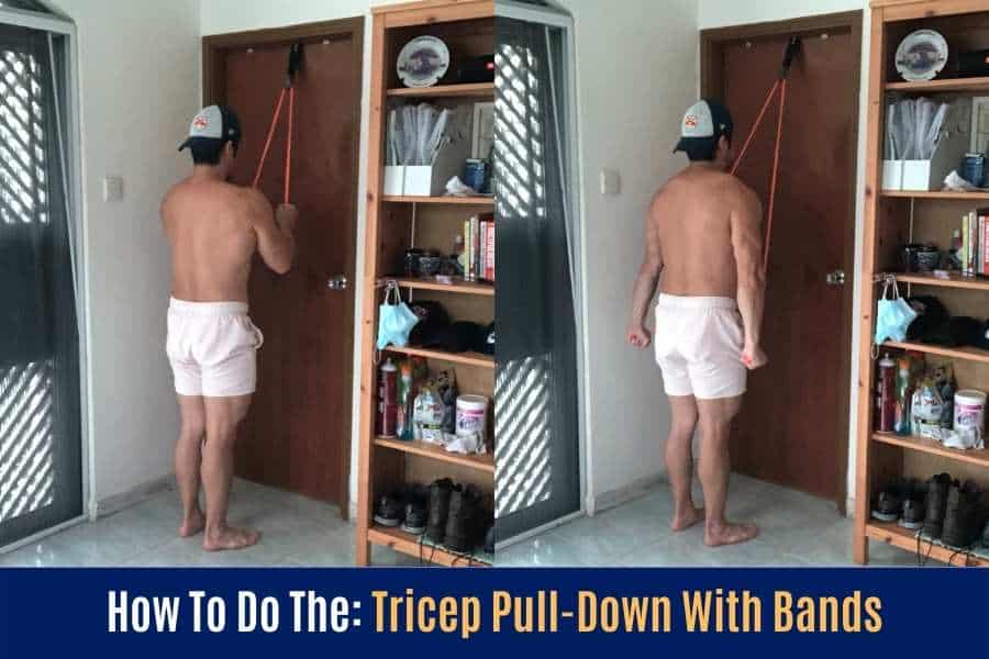 How to do tricep pull down using Undersuns.