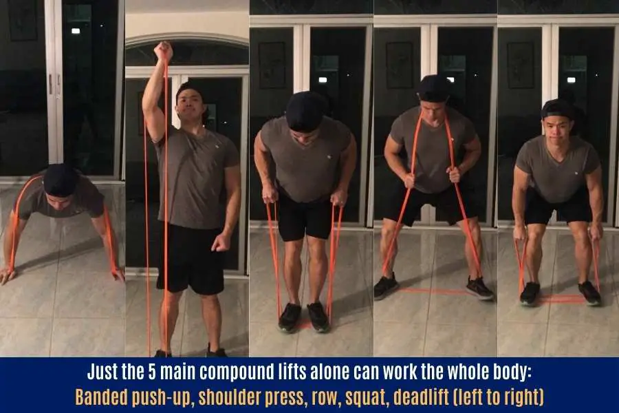 Resistance bands can replace gyms.