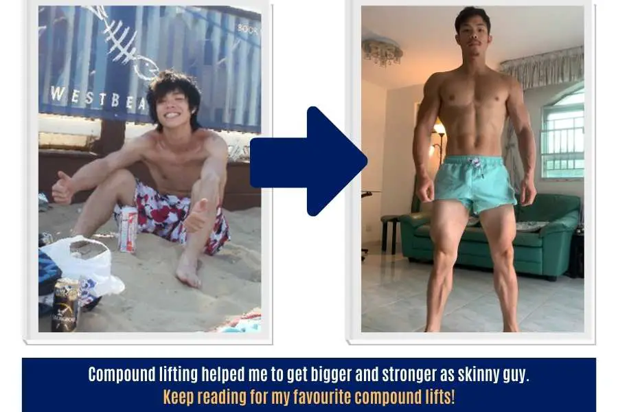 9 compound exercises helped me to transform from skinny to muscular.