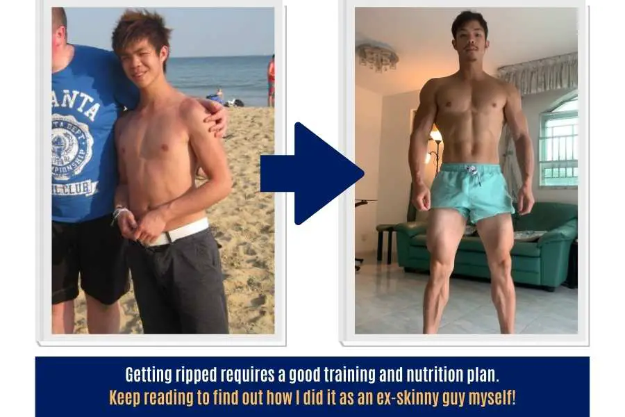 How I got ripped as an ex-skinny guy.