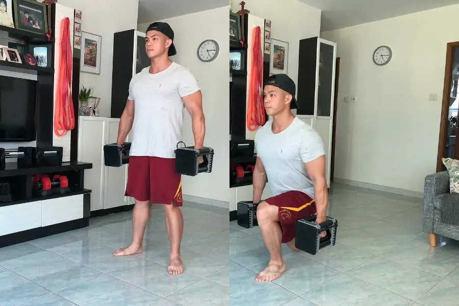 How a skinny person can do the lunge to build leg muscle and strength.