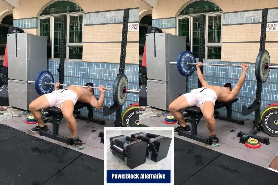 How skinny guys can do the shoulder press to build chest and arm muscle and gain strength.