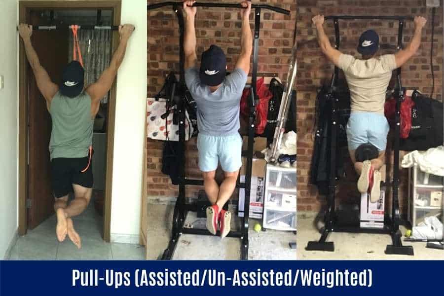 How a skinny person can do pull-ups to build back muscle.