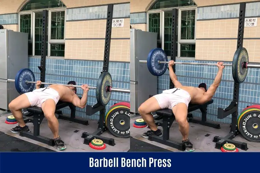 How skinny people can do the barbell bench press to build a muscular chest.