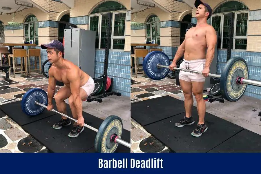 How skinny people can do the barbell deadlift to build full-body muscle.