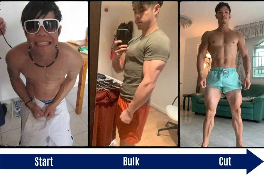 How I transformed from skinny to muscular in 2 months.