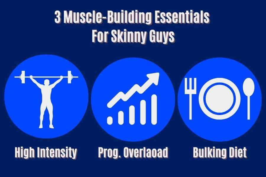 How skinny guys gain muscle.