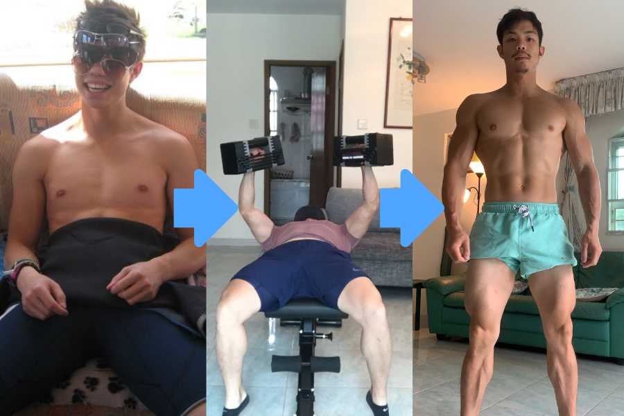 I got bigger, stronger, and more ripped as as a skinny guy using this dumbbell home workout.