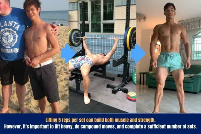 How 5 Reps Are Enough To Build Muscle (backed by science)