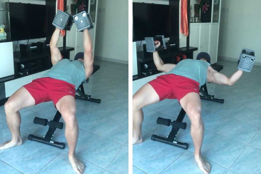 How to do the flat dumbbell fly to target the mid chest.