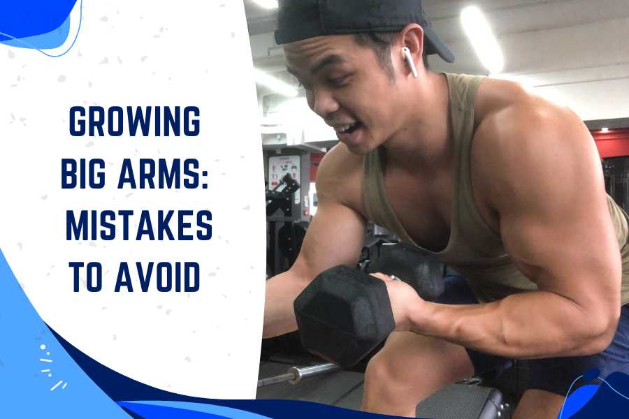 Growing arm muscle