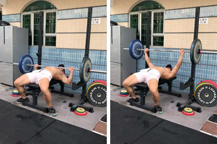 How to do the barbell bench press which is one of the best exercises for skinny guys to build upper body muscle.