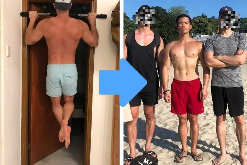 My result photos show you can build muscle with bodyweight exercises only.